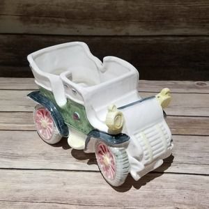 Vintage MCM Ceramic 1903 Cadillac Car Planter